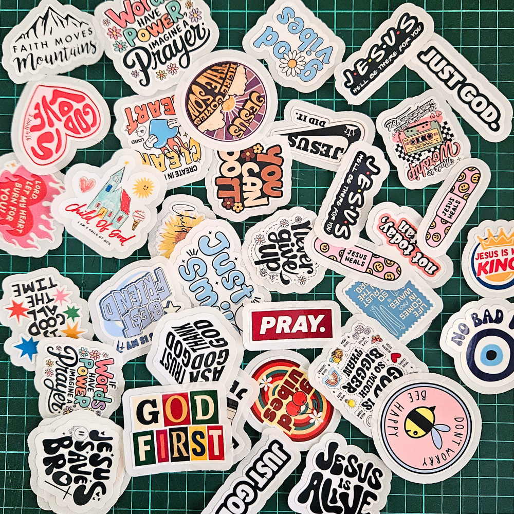 J.E.S.U.S Waterproof Sticker