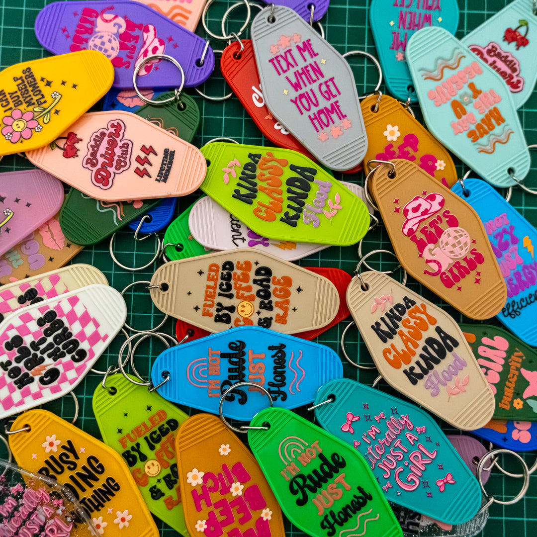 Retro Personality Key Tags