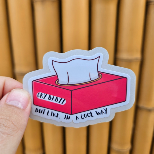 Cry Baby Sticker