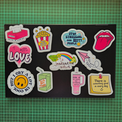100% Boy Tears Sticker
