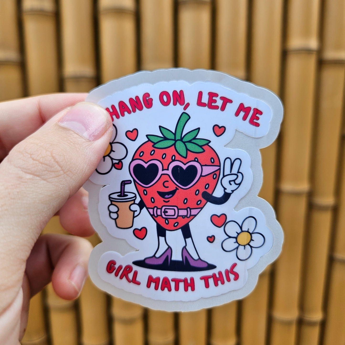Girl Math Sticker