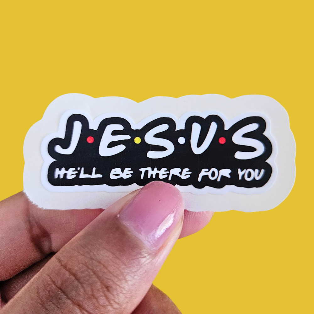 J.E.S.U.S Waterproof Sticker