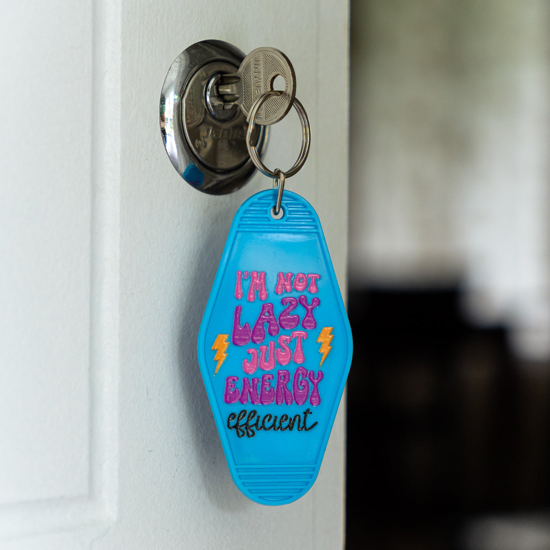 I'm Not Lazy, Just Energy Efficient
