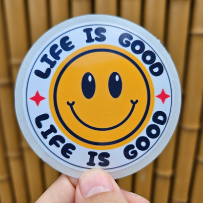 Life Is Good Sticker